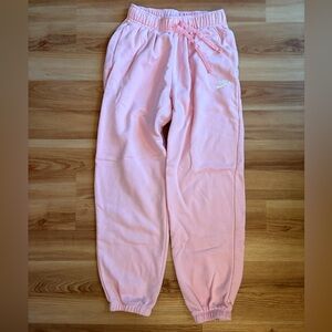 Women’s Nike Soft Pink Fleece Joggers
